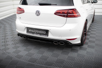 VW Golf MK7 R 2013+ Bakre Splitter / Diffuser (med bars) Maxton Design